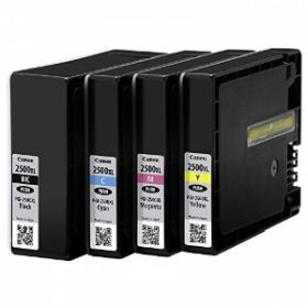 COMPATIBLE CANON - Compatible Canon PGI-2500XL - Lot de 4 cartouches d'encre